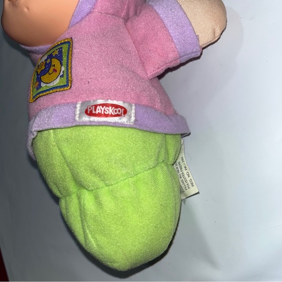 Gloworm Pink Green Glow Worm Hasbro 2008 Musical Night Light Doll use batteries - Picture 4 of 13